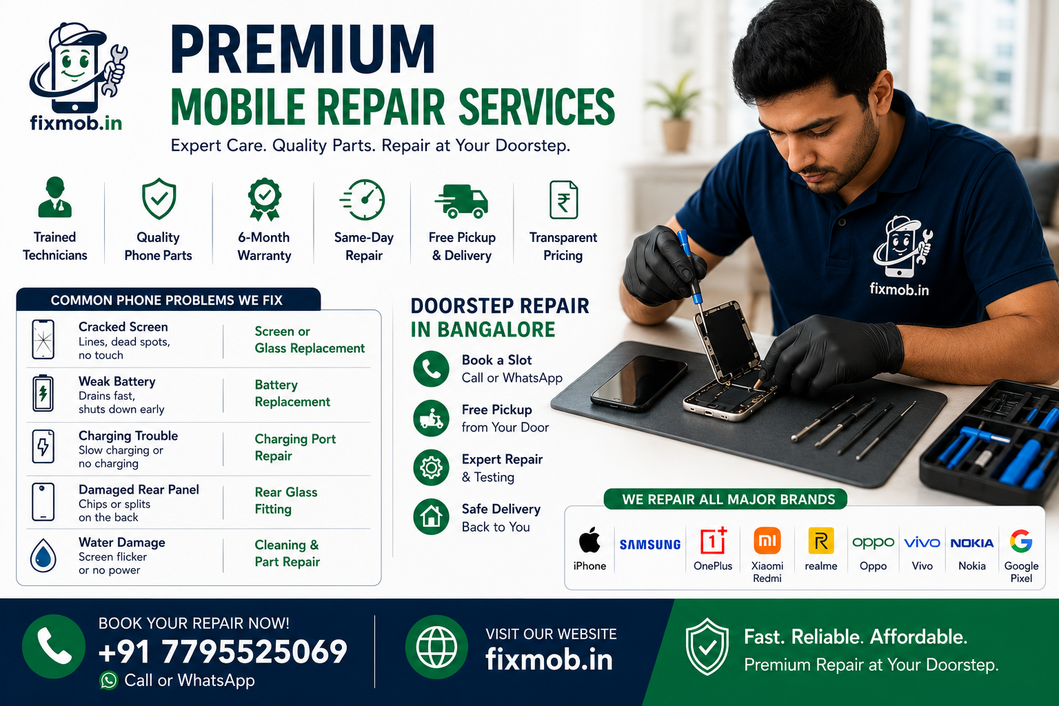 Premium Mobile Repair Services: Fast, Reliable & Affordable