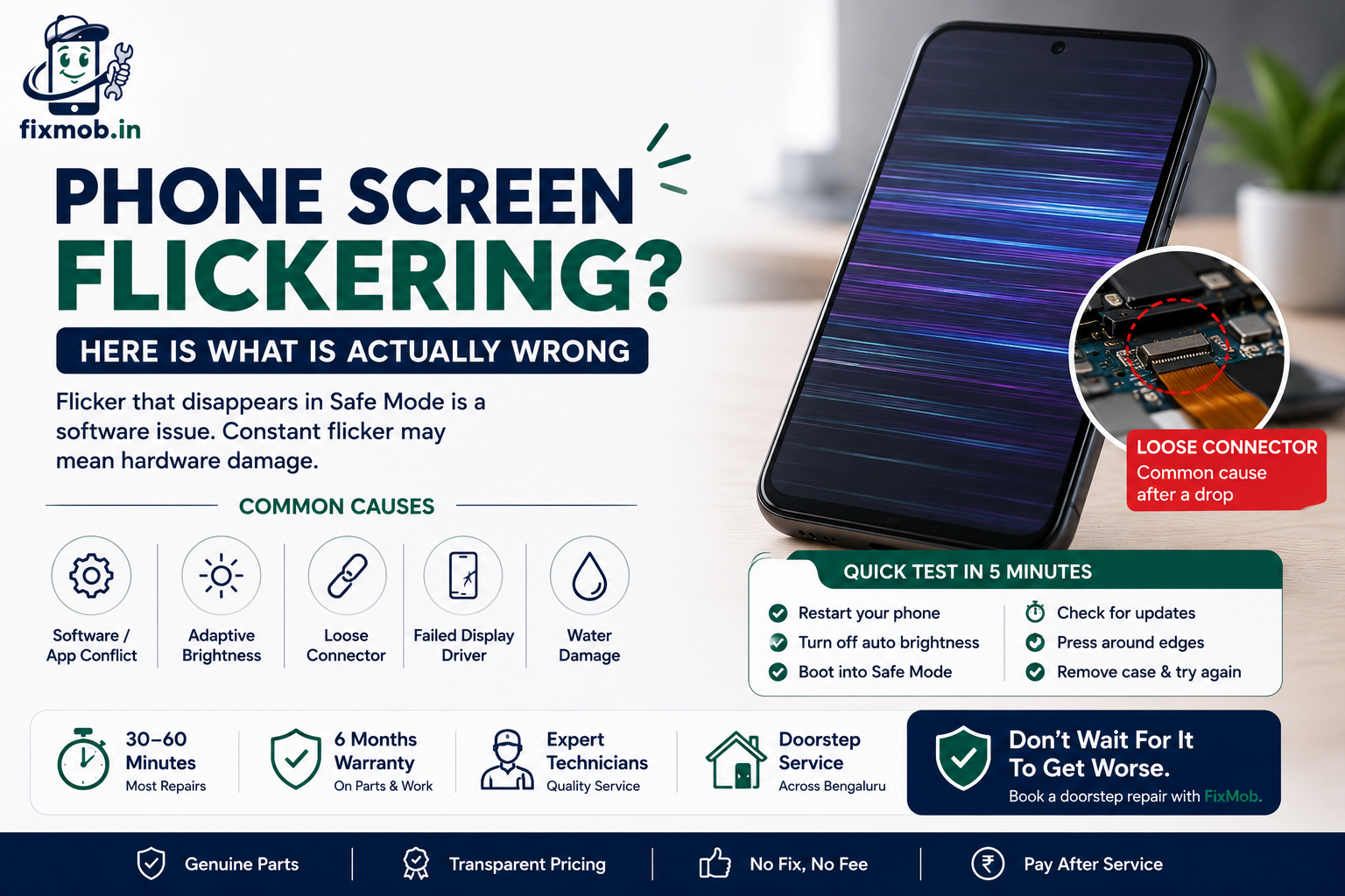 Phone Screen Flickering? Here Is What Is Actually Wrong