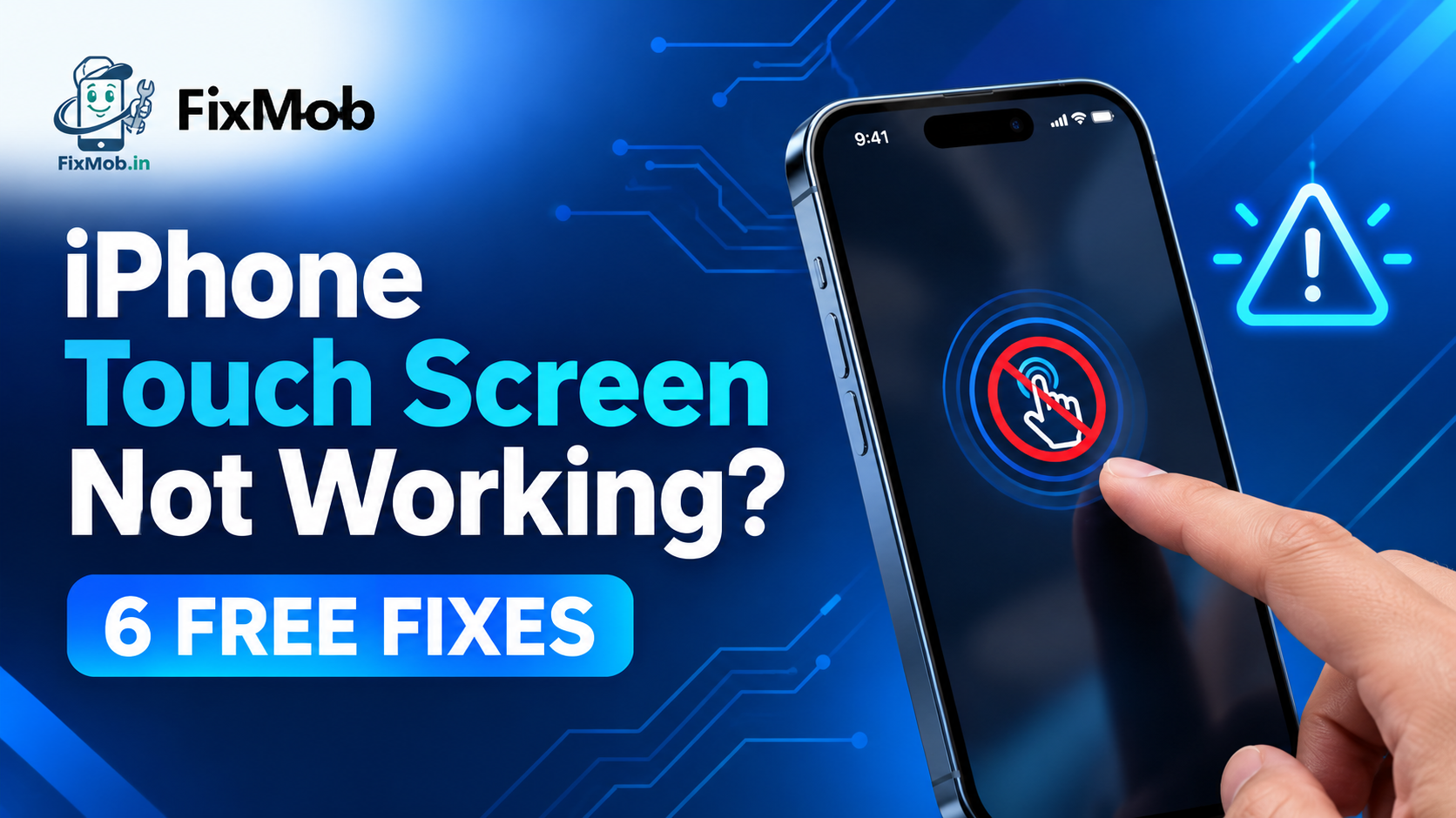 iPhone Touch Screen Not Working? 6 Free Fixes