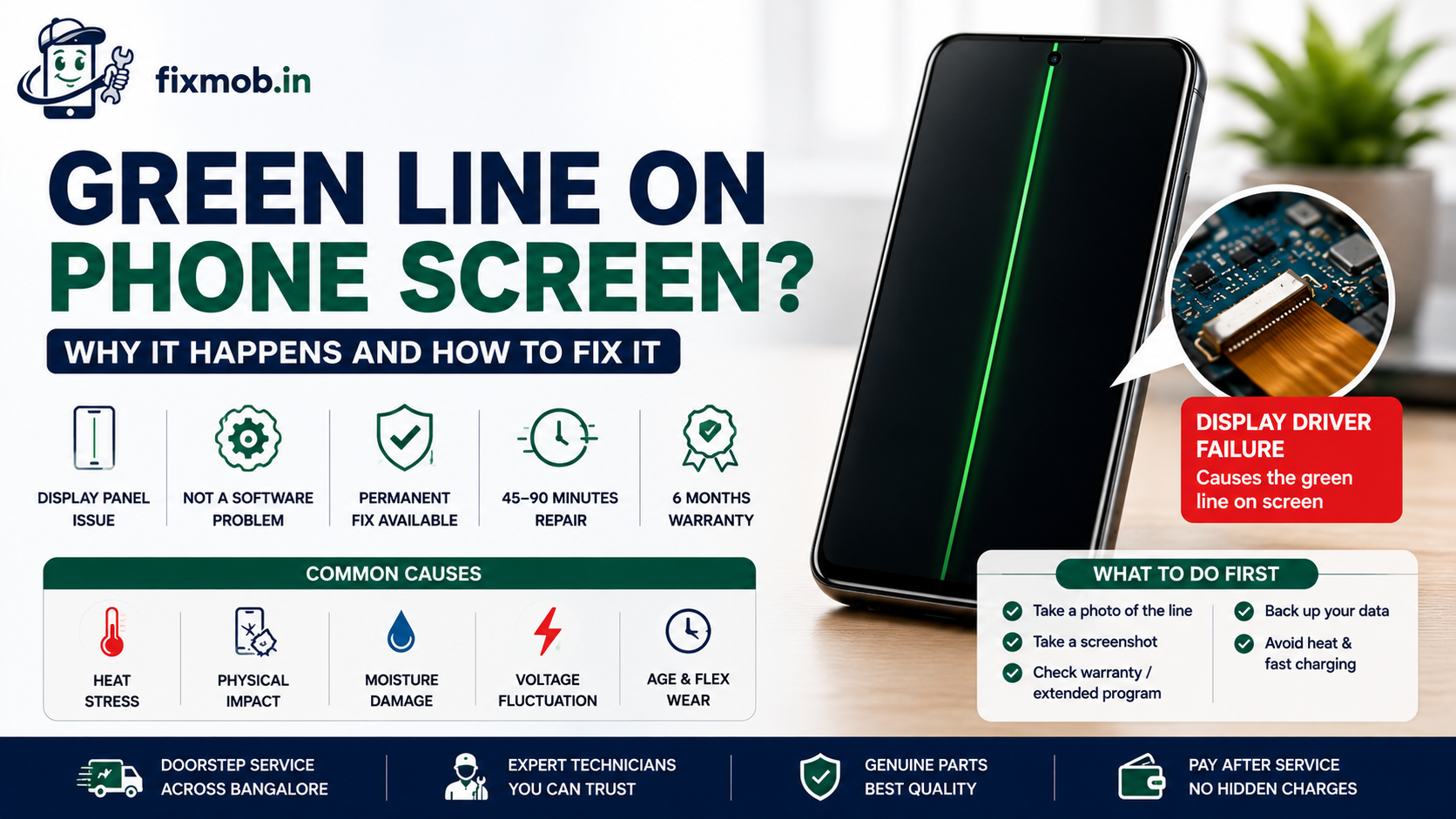 Green Line On Phone Screen? Why It Happens And How To Fix It
