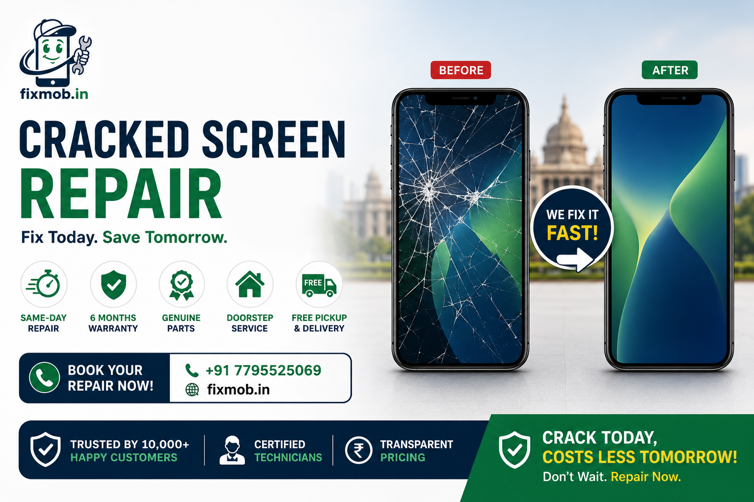 Why You Should Get Cracked Screen Repair Immediately