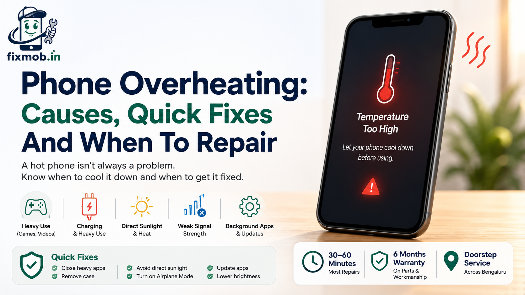 Phone Overheating: Causes, Quick Fixes And When To Repair