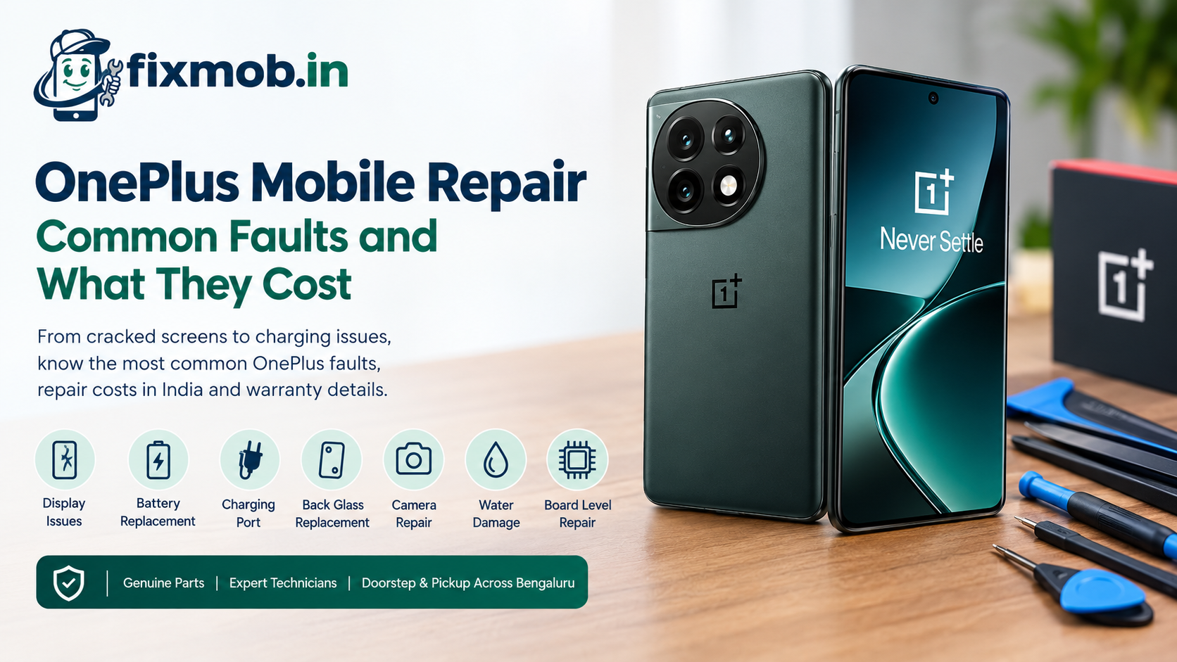 OnePlus Mobile Repair: Common Faults and What They Cost