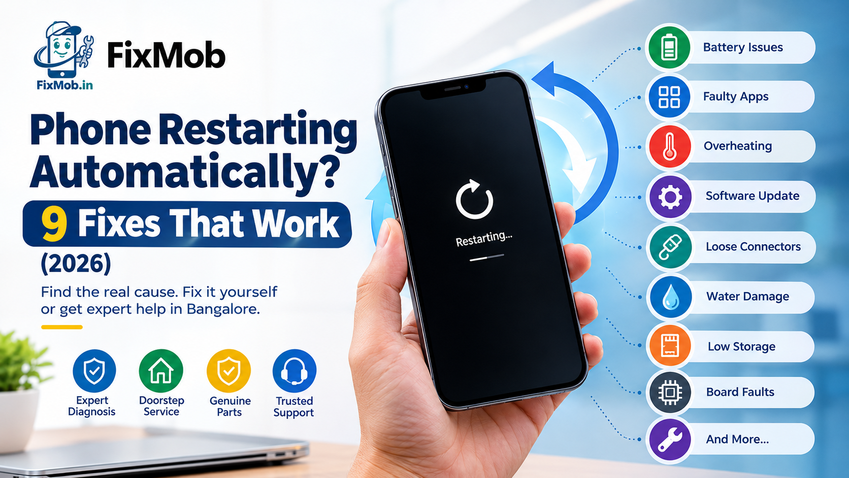 Phone Restarting Automatically? 9 Fixes That Work