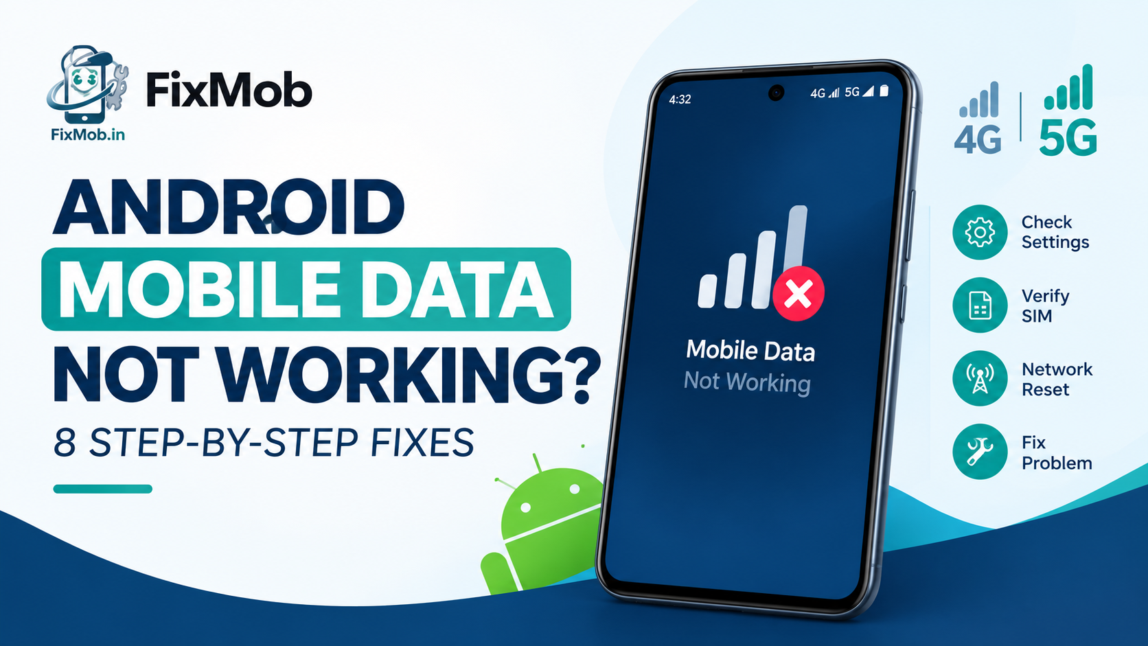 Android Mobile Data Not Working: 8 Fixes That Work