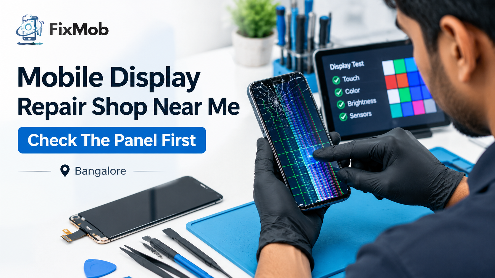 Mobile Display Repair Shop Near Me: Check The Panel First