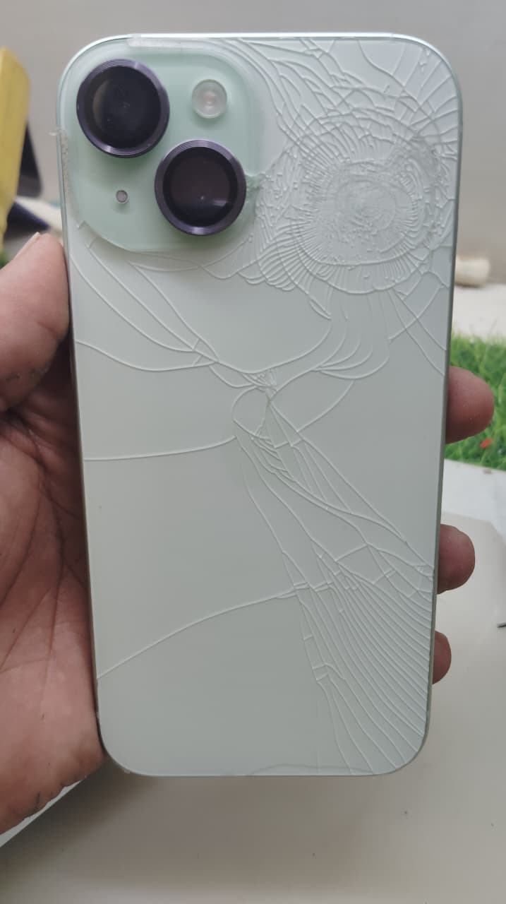 Iphone 15 back glass replacement before repair