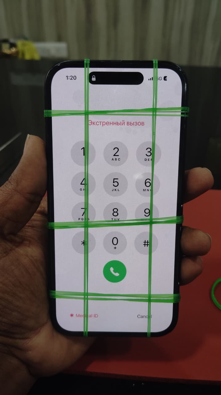 Display replacement after repair