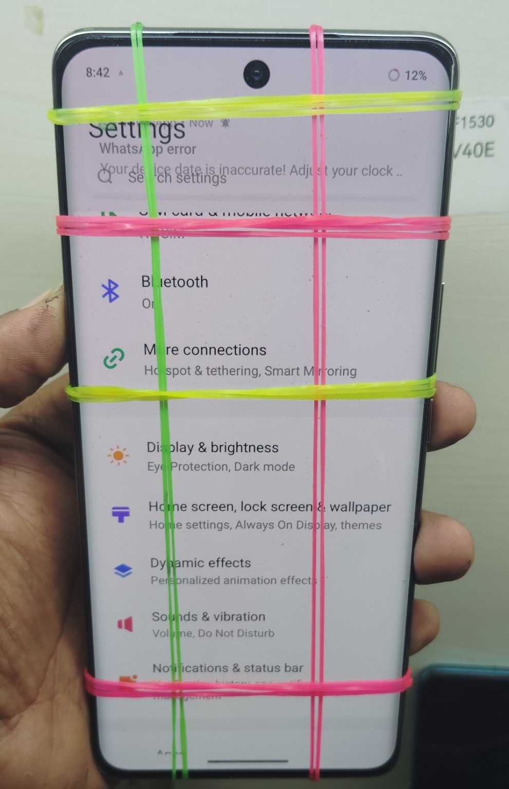 Vivo y400 display replacement After